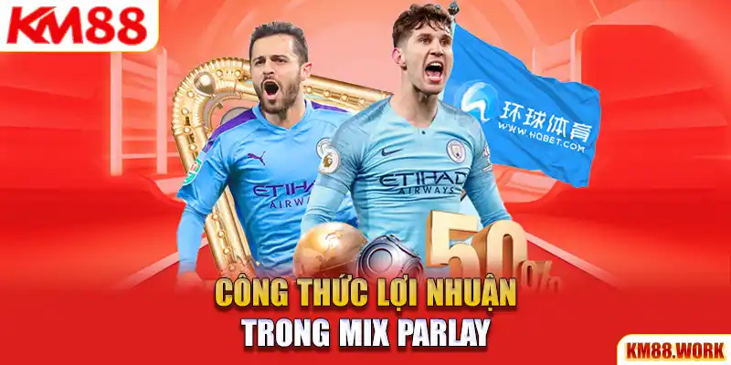 Công thức tính lợi nhuận được áp dụng trong Mix Parlay