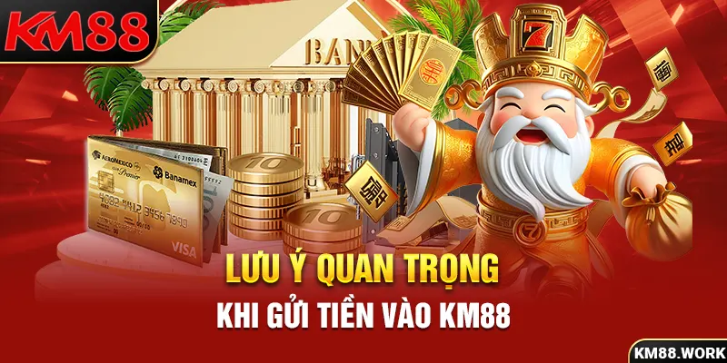 Chia sẻ những vấn đề đáng quan tâm khi gửi tiền vào KM88